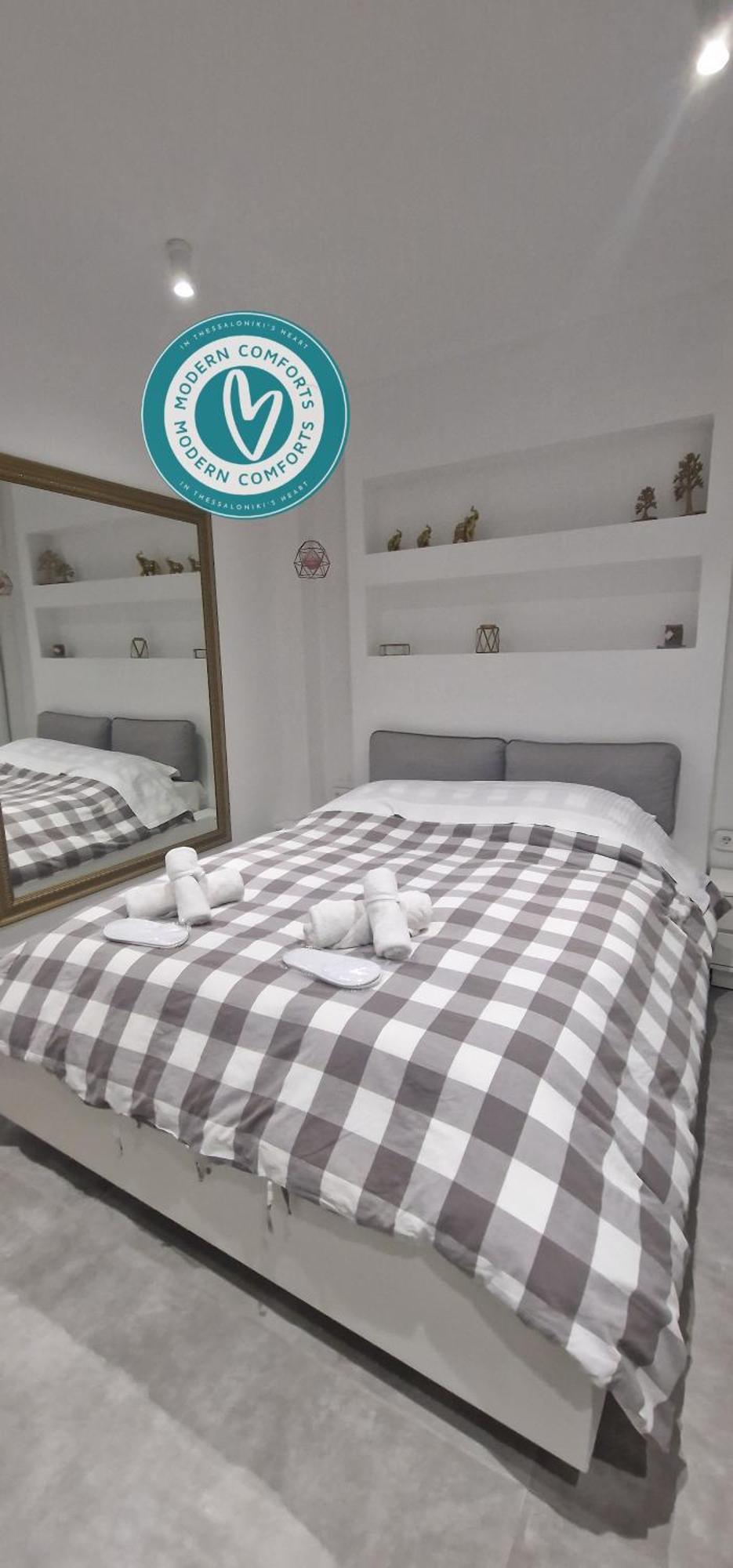 Flat 66 Apartment Tesalonika Bagian luar foto